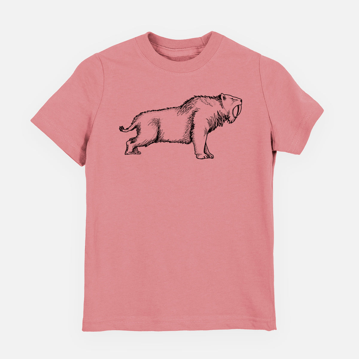 Saber-toothed Tiger - Smilodon - Youth Shirt