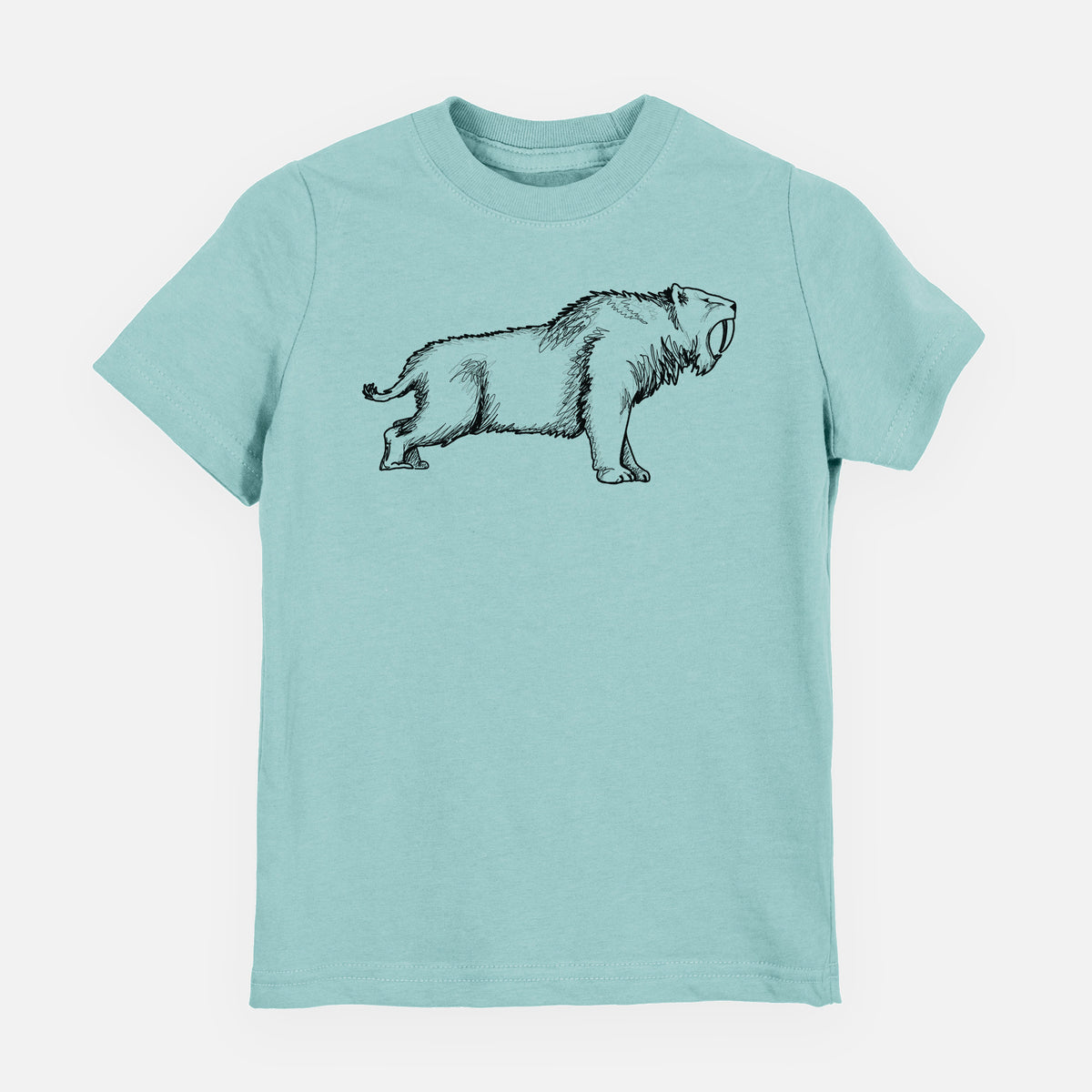 Saber-toothed Tiger - Smilodon - Youth Shirt