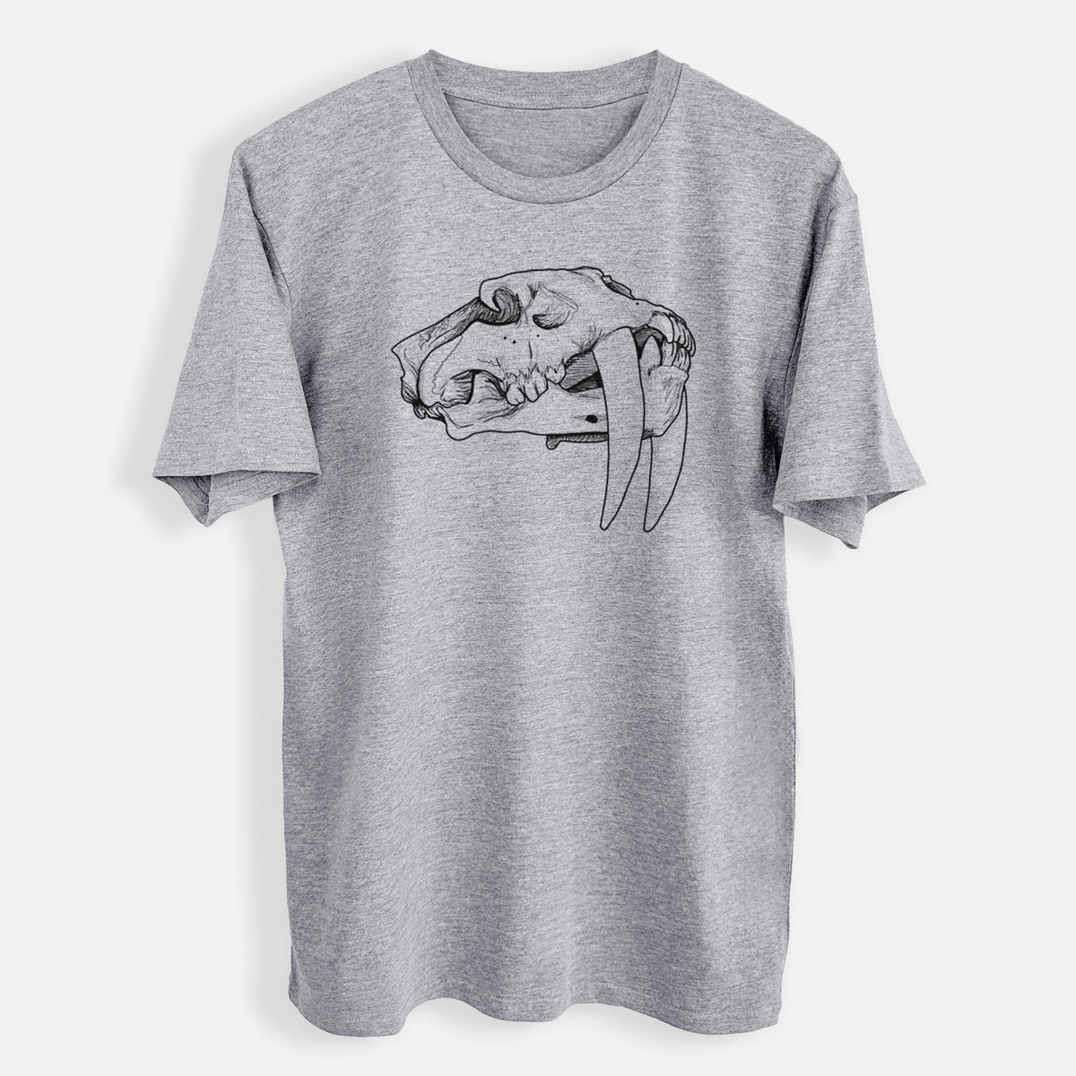 Saber-toothed Tiger Skull - Mens Everyday Staple Tee