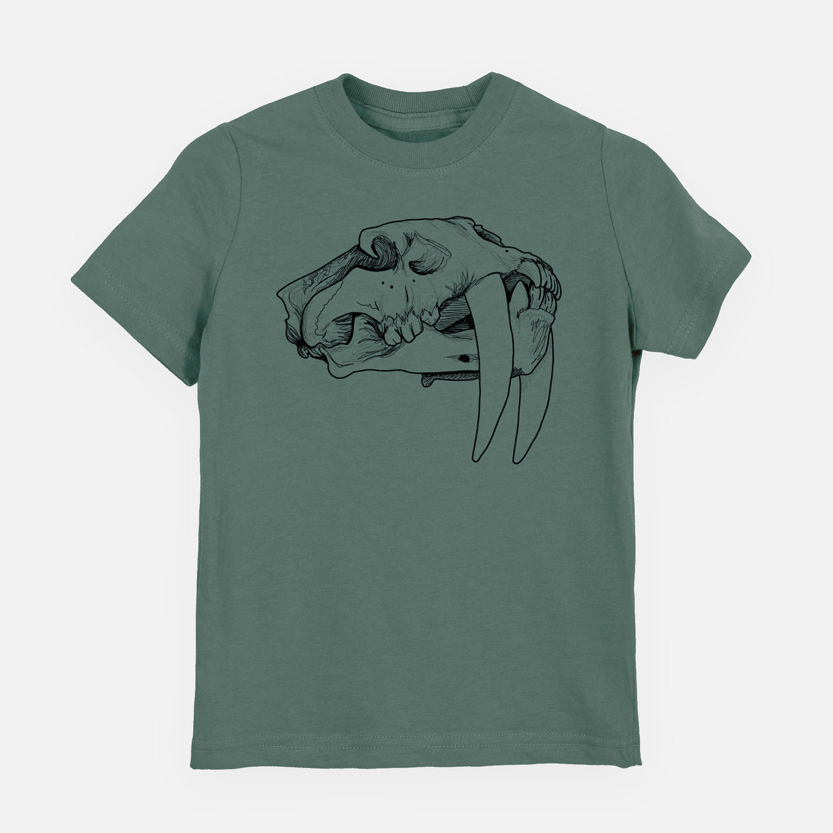 Saber-toothed Tiger Skull - Youth Shirt