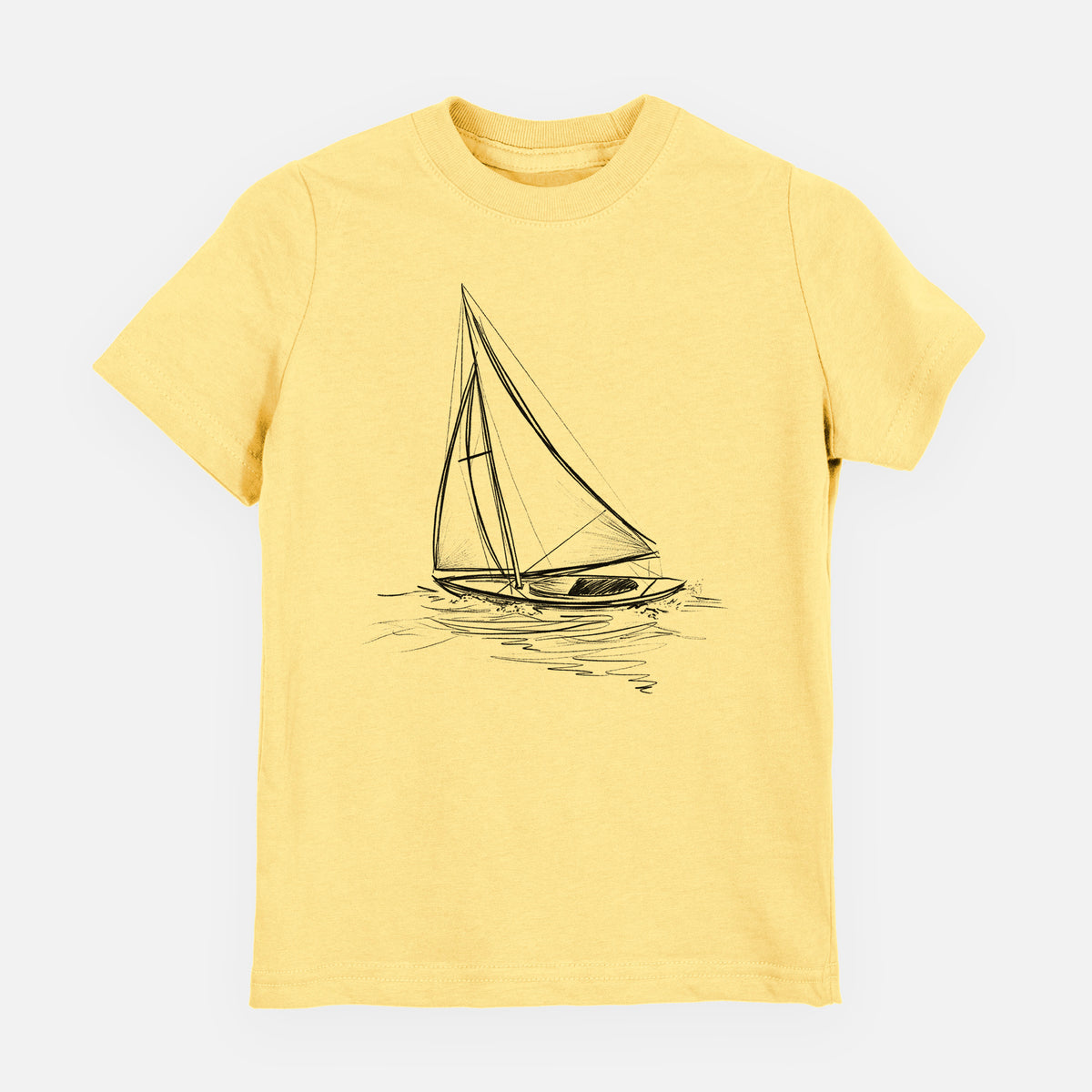 Heading Coastward - Sloop Sailboat - Toddler/Youth Shirt