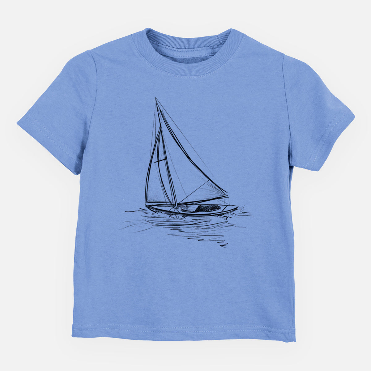 Heading Coastward - Sloop Sailboat - Toddler/Youth Shirt