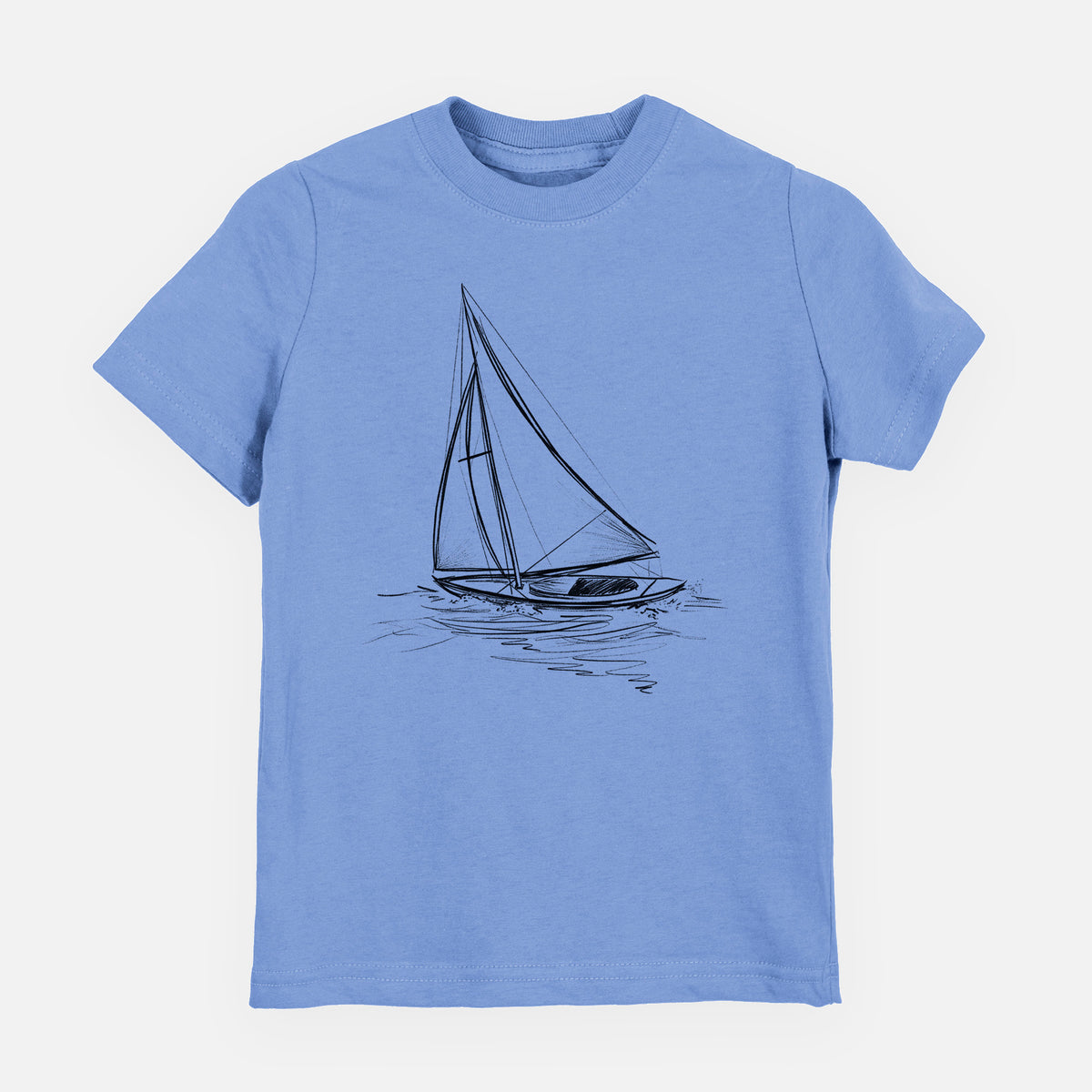 Heading Coastward - Sloop Sailboat - Toddler/Youth Shirt