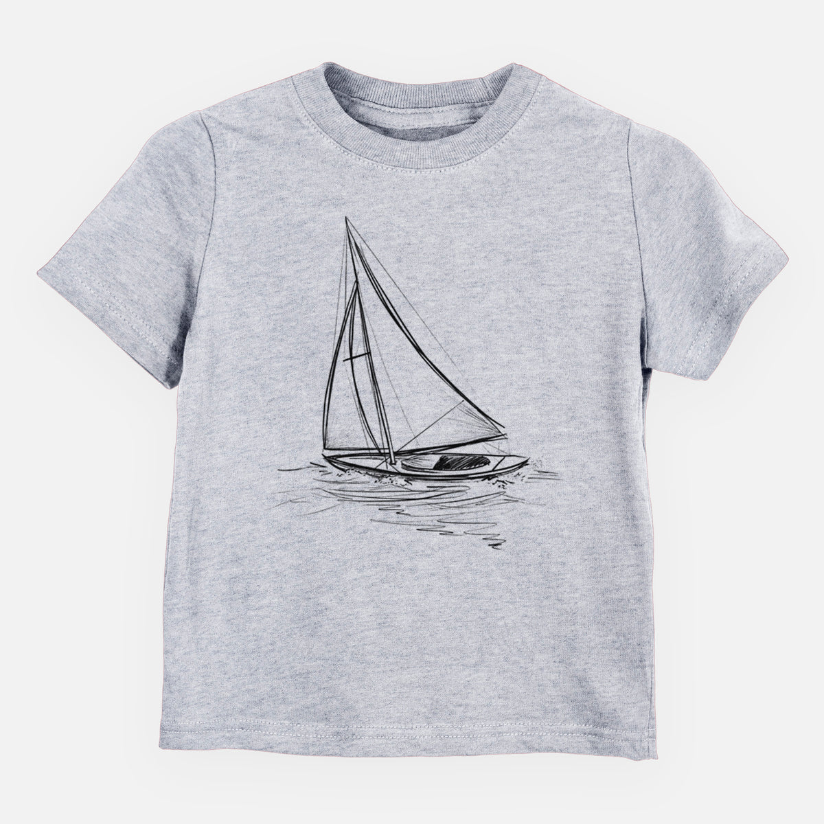 Heading Coastward - Sloop Sailboat - Toddler/Youth Shirt