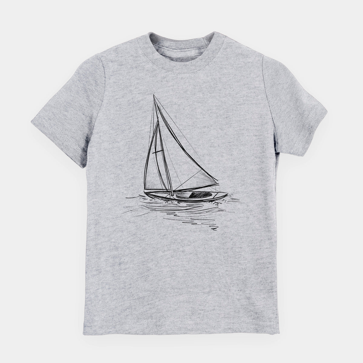 Heading Coastward - Sloop Sailboat - Toddler/Youth Shirt