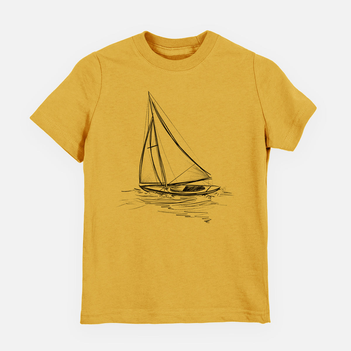 Heading Coastward - Sloop Sailboat - Toddler/Youth Shirt