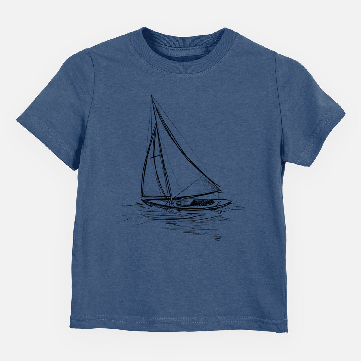 Heading Coastward - Sloop Sailboat - Toddler/Youth Shirt