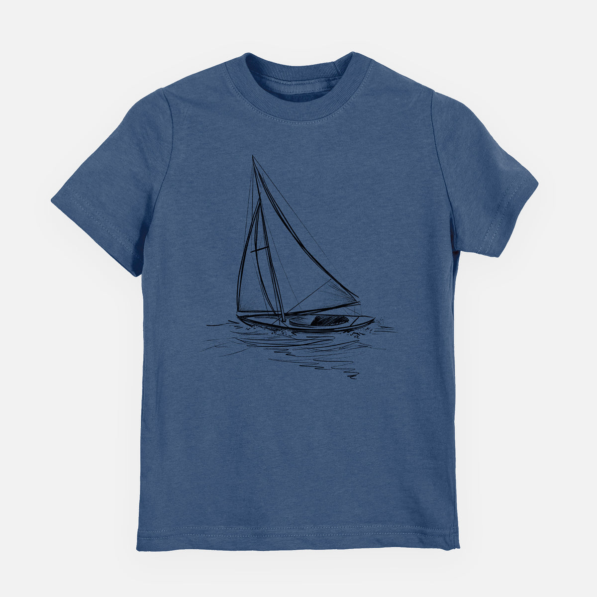 Heading Coastward - Sloop Sailboat - Toddler/Youth Shirt