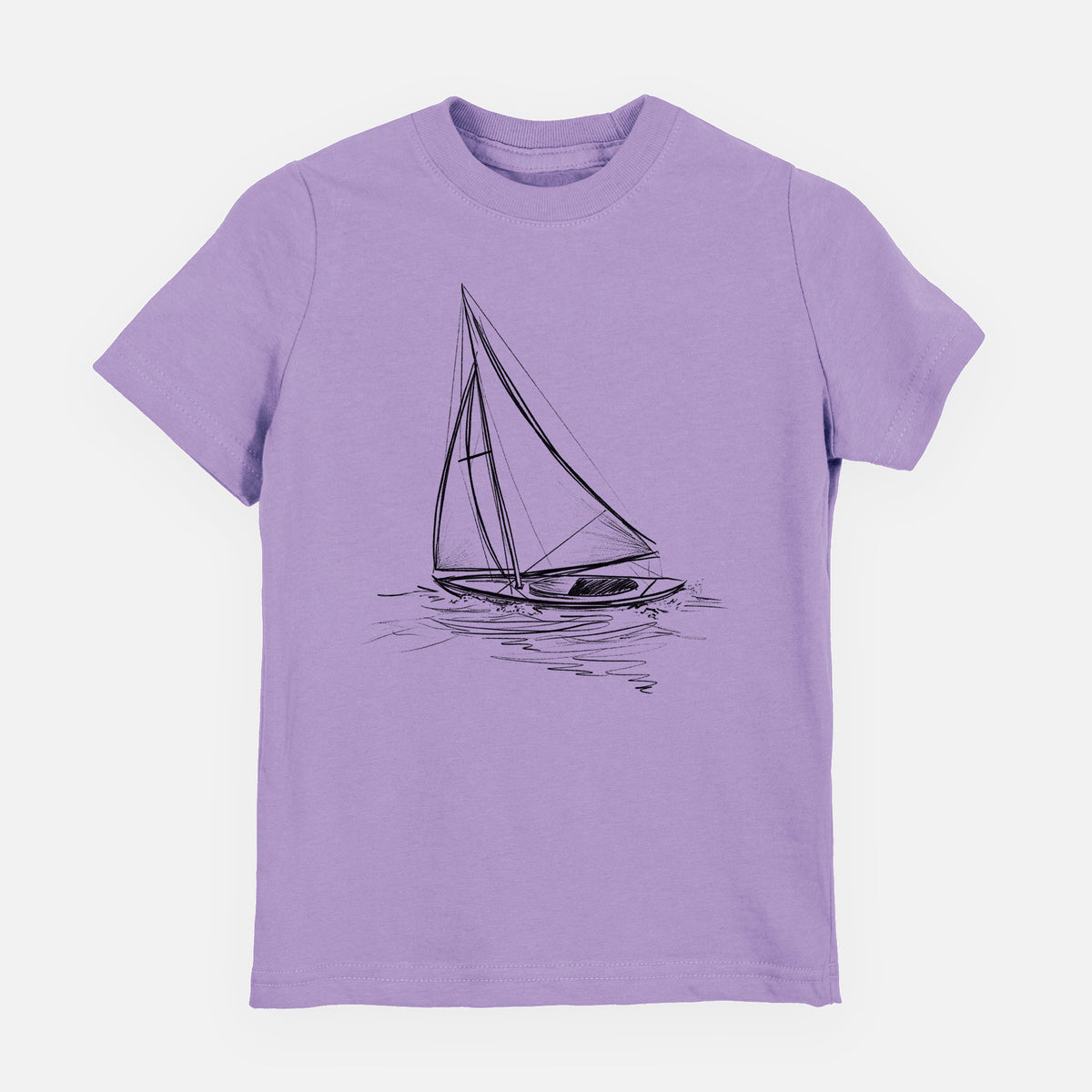 Heading Coastward - Sloop Sailboat - Toddler/Youth Shirt