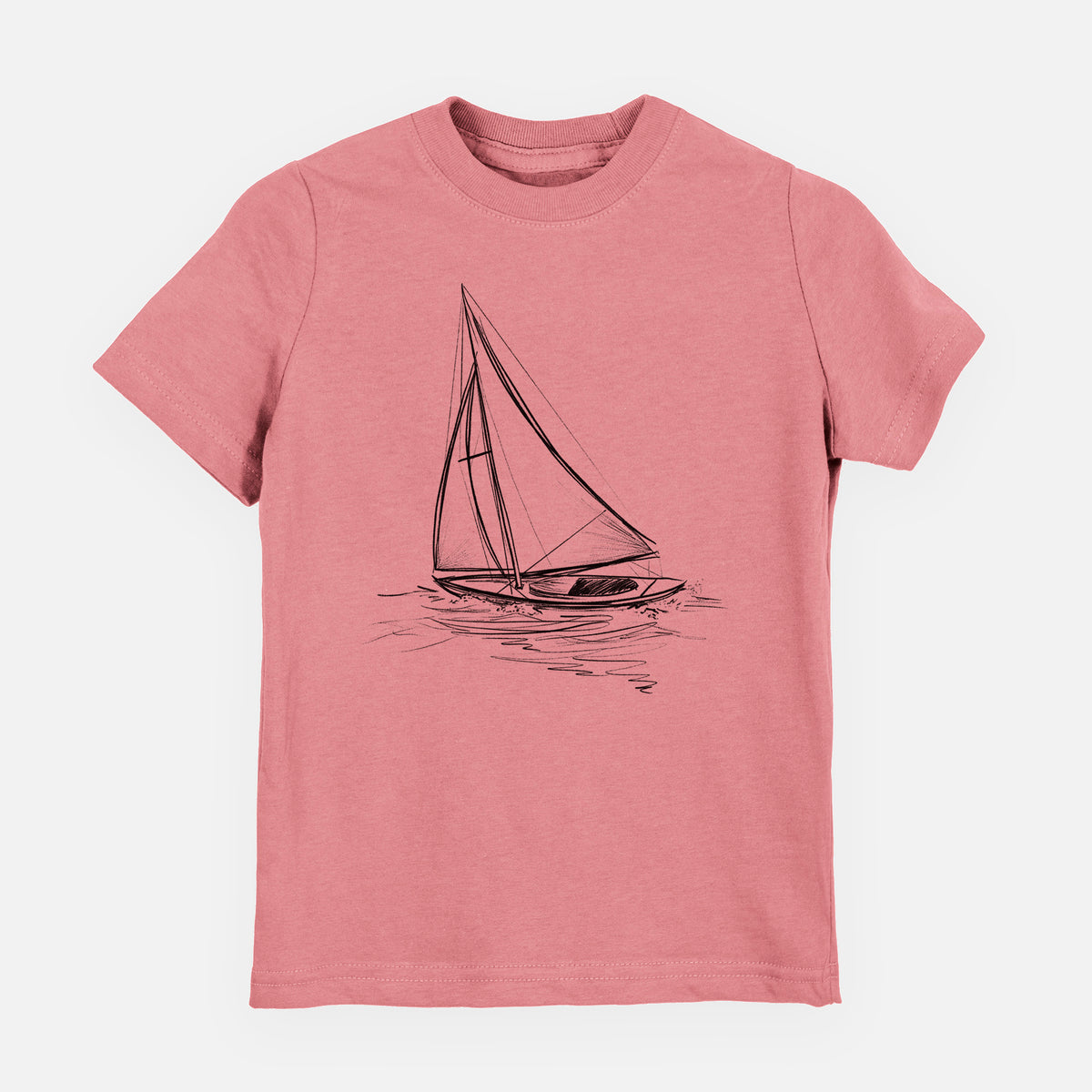 Heading Coastward - Sloop Sailboat - Toddler/Youth Shirt