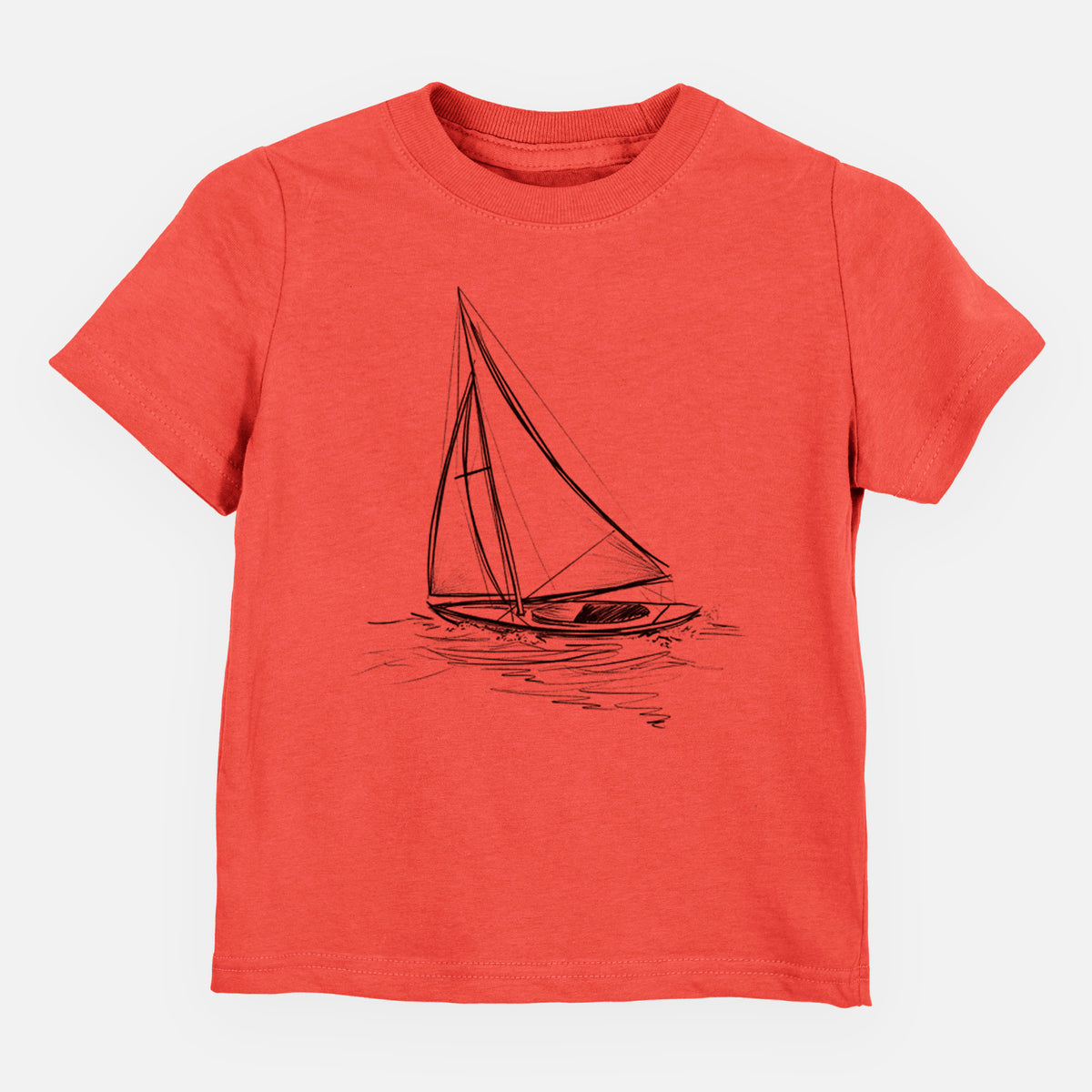 Heading Coastward - Sloop Sailboat - Toddler/Youth Shirt