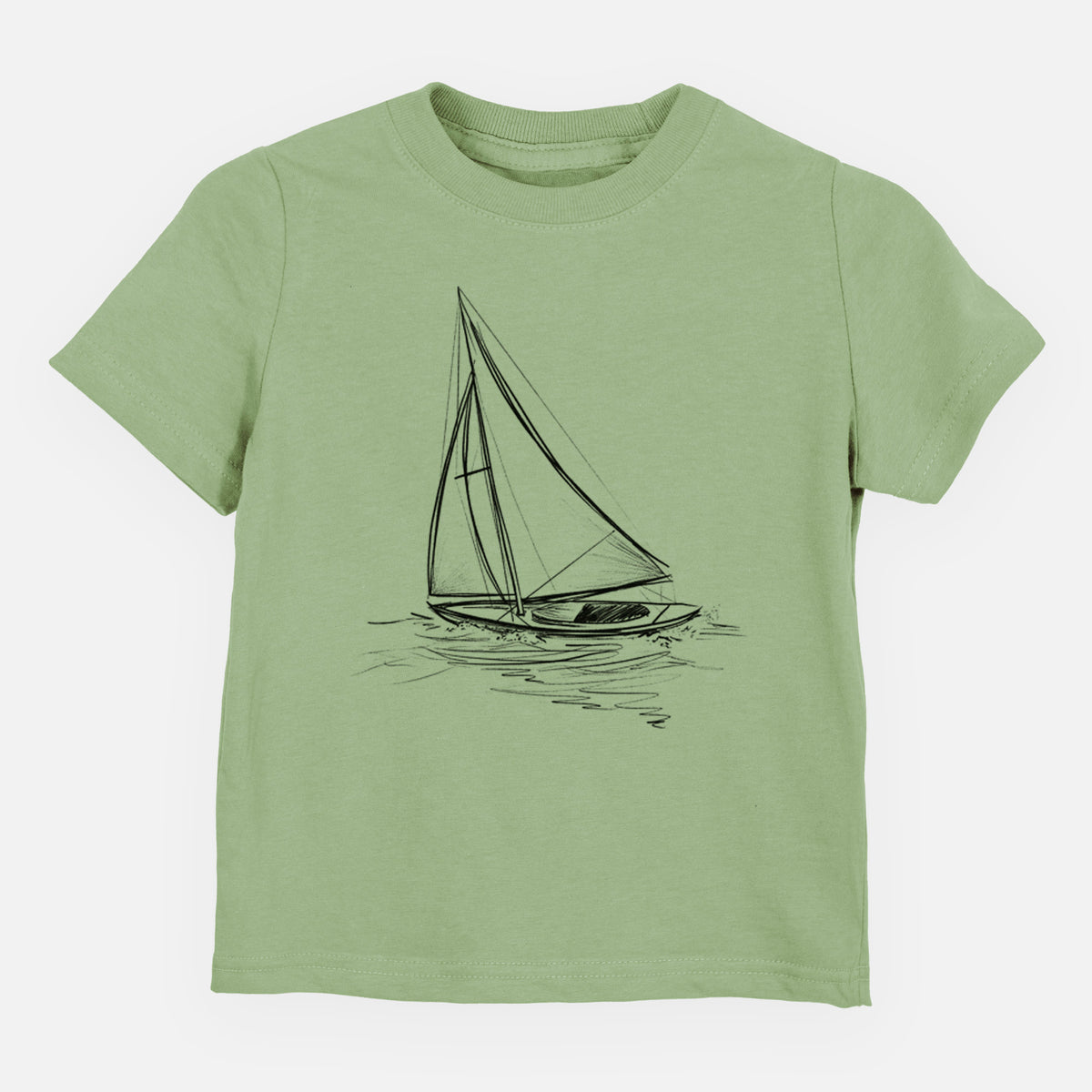 Heading Coastward - Sloop Sailboat - Toddler/Youth Shirt