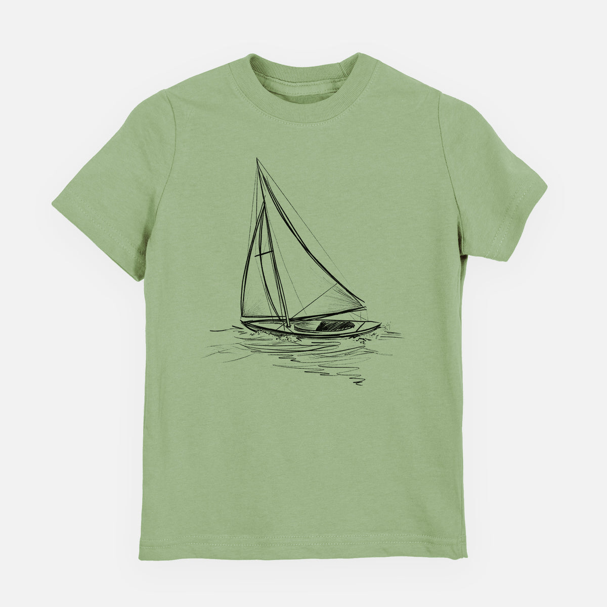 Heading Coastward - Sloop Sailboat - Toddler/Youth Shirt
