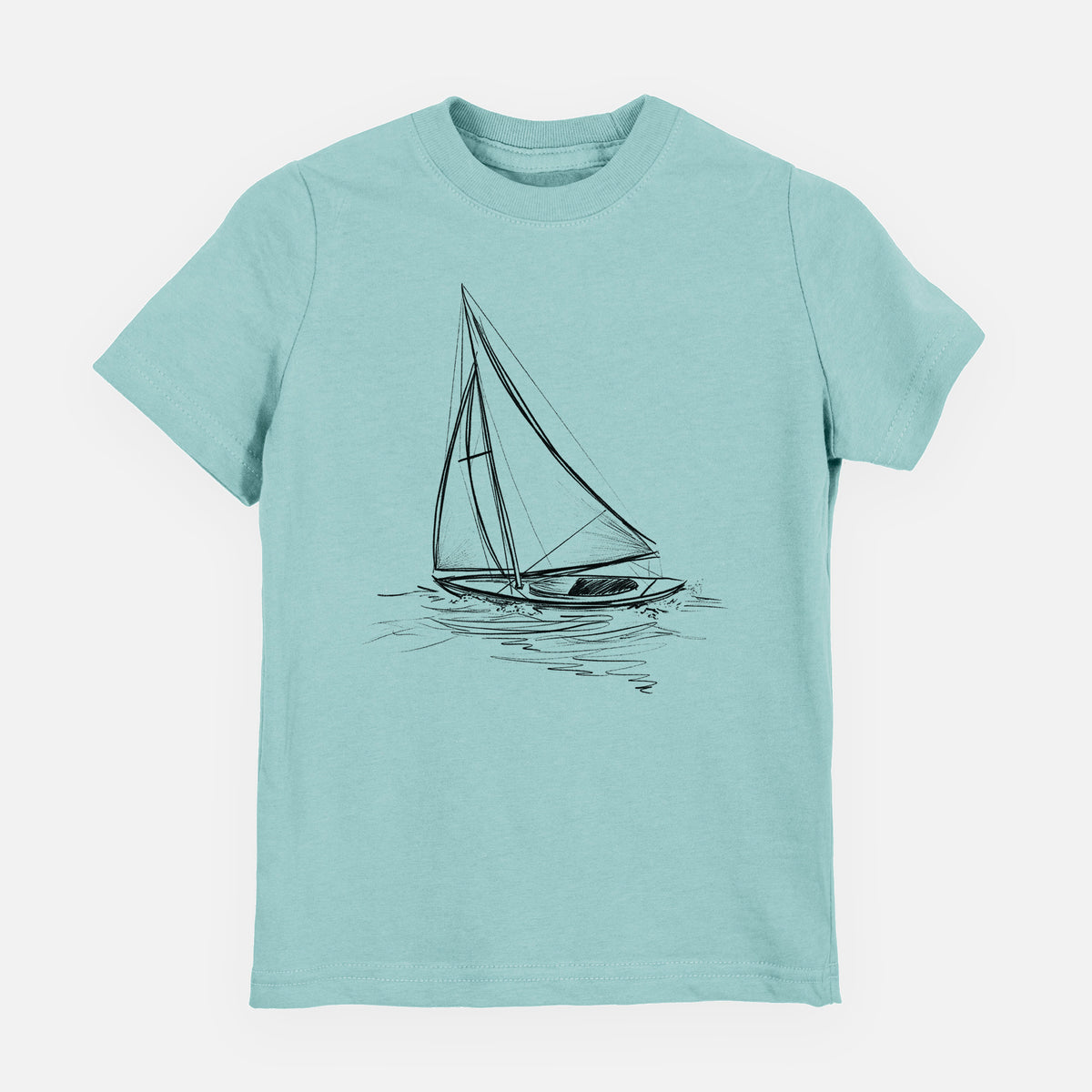 Heading Coastward - Sloop Sailboat - Toddler/Youth Shirt