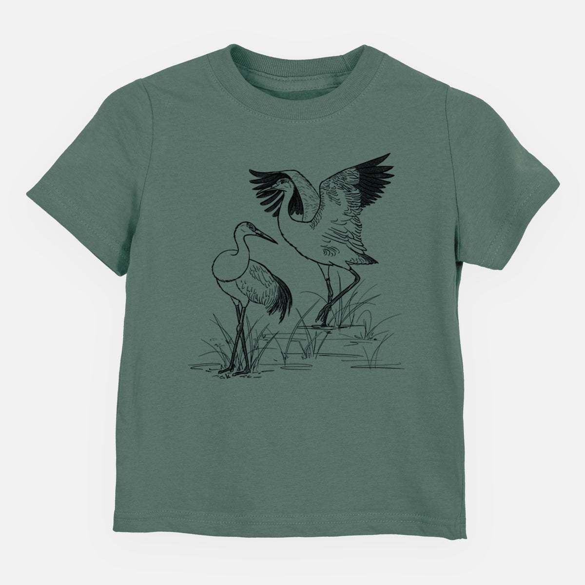 Sandhills Cranes - Grus canadensis - Toddler/Youth Shirt
