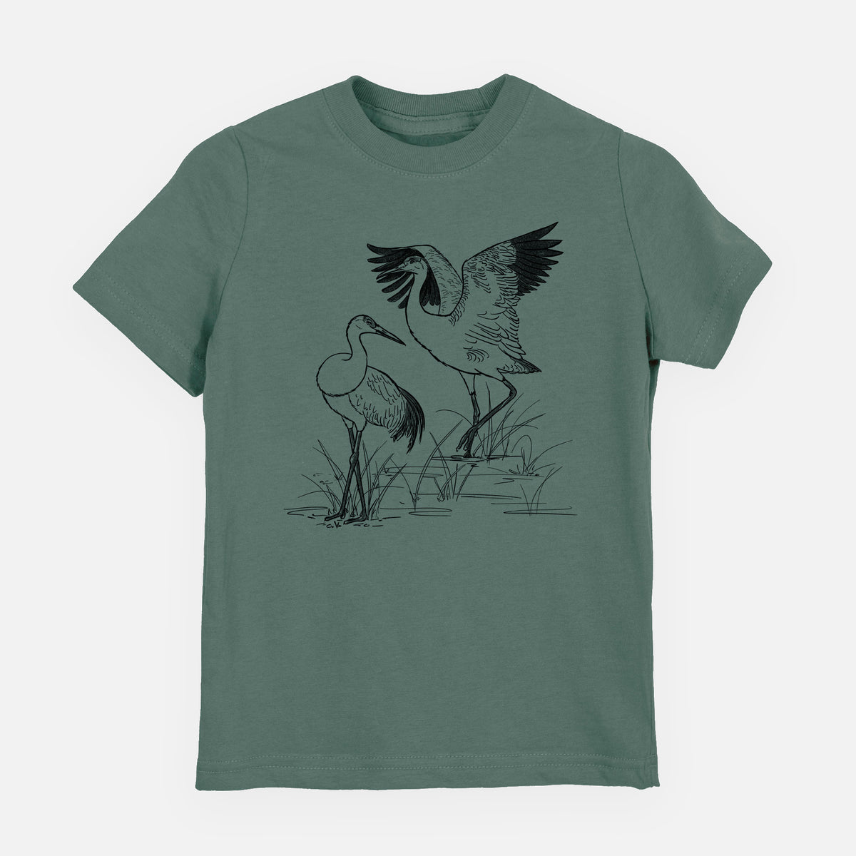 Sandhills Cranes - Grus canadensis - Toddler/Youth Shirt