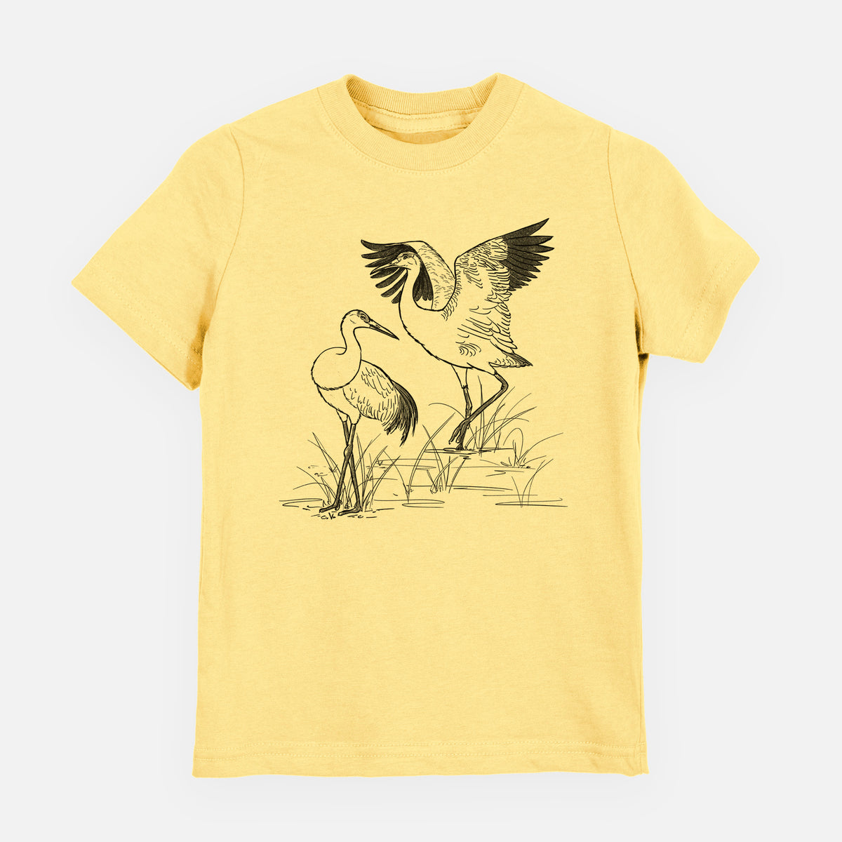 Sandhills Cranes - Grus canadensis - Toddler/Youth Shirt