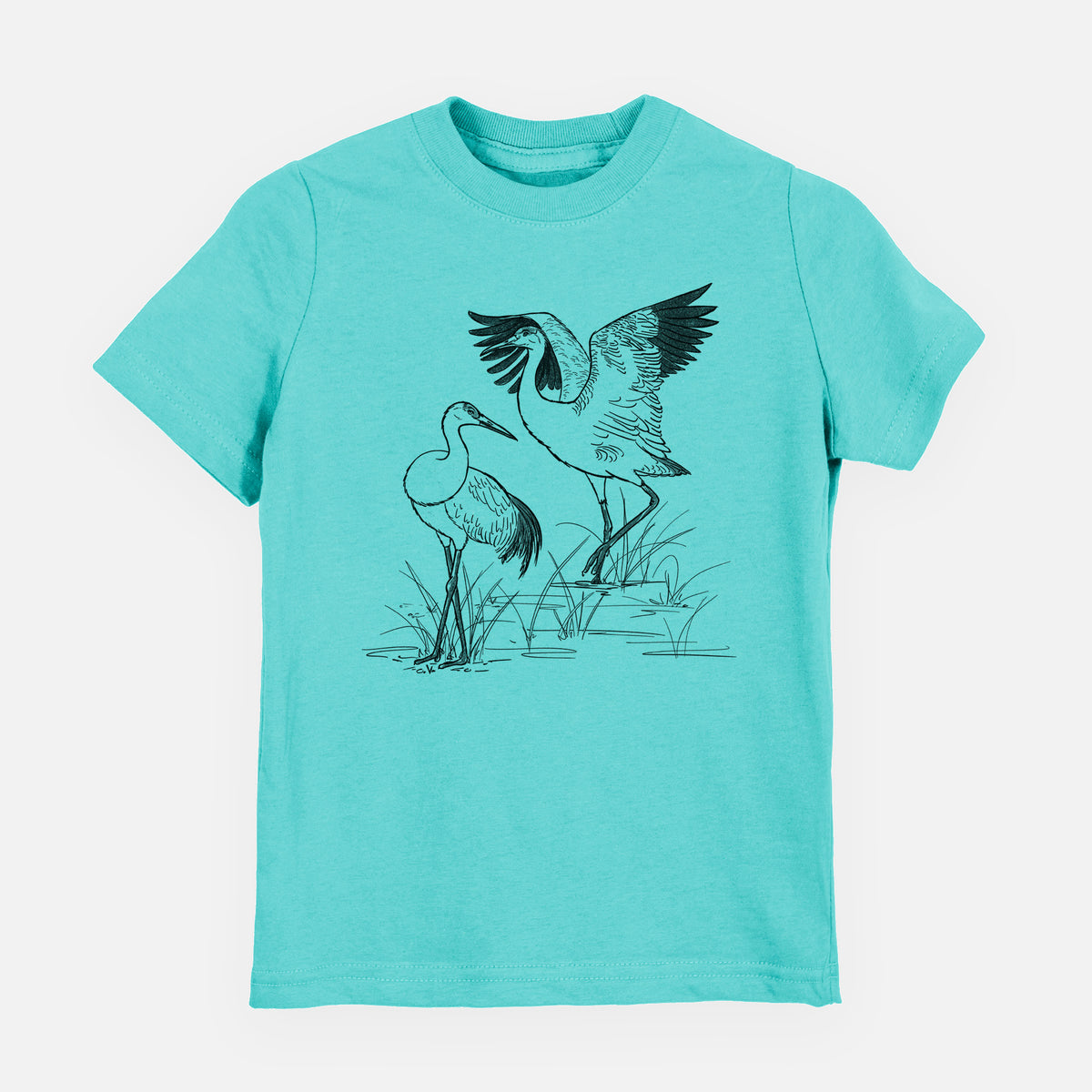 Sandhills Cranes - Grus canadensis - Toddler/Youth Shirt