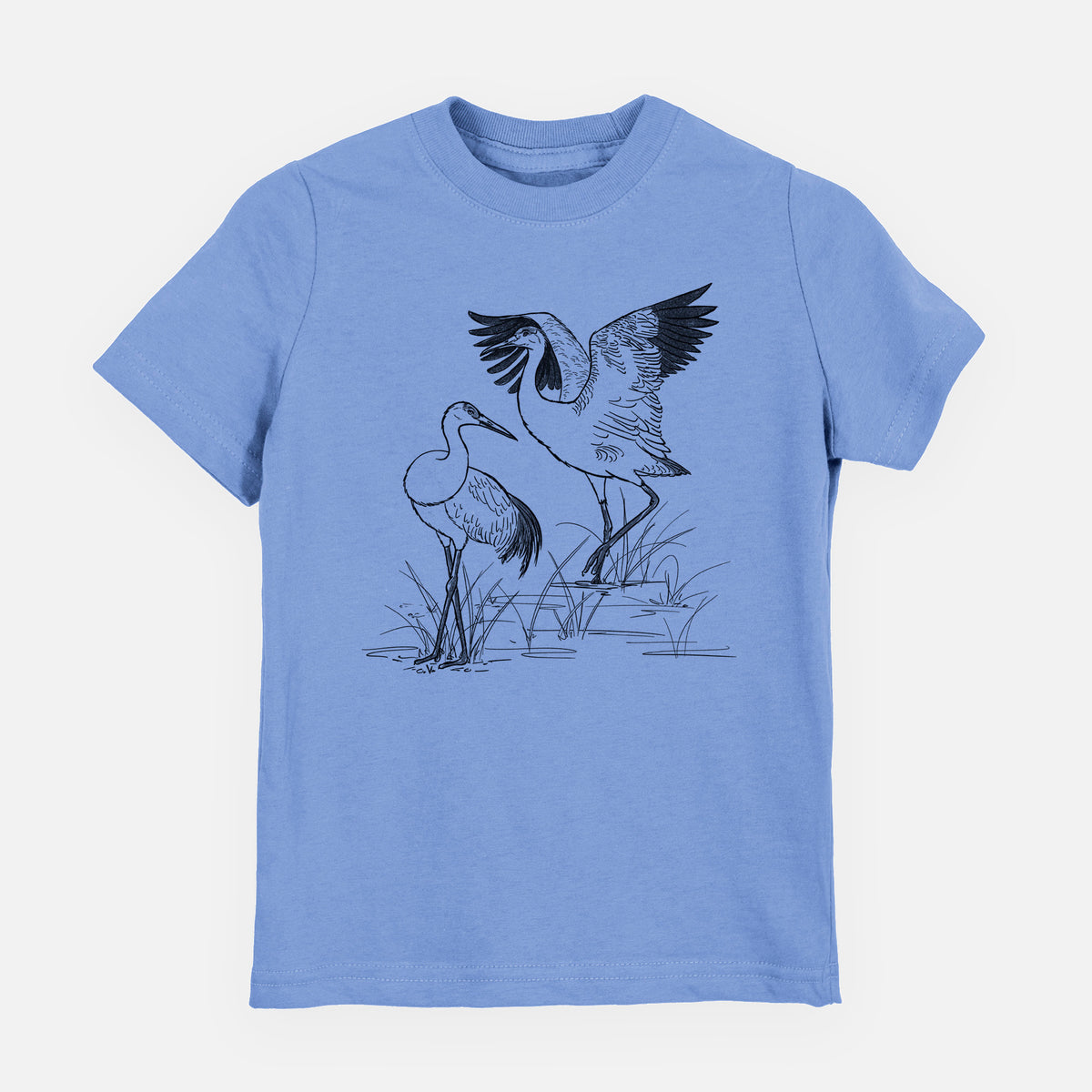 Sandhills Cranes - Grus canadensis - Toddler/Youth Shirt