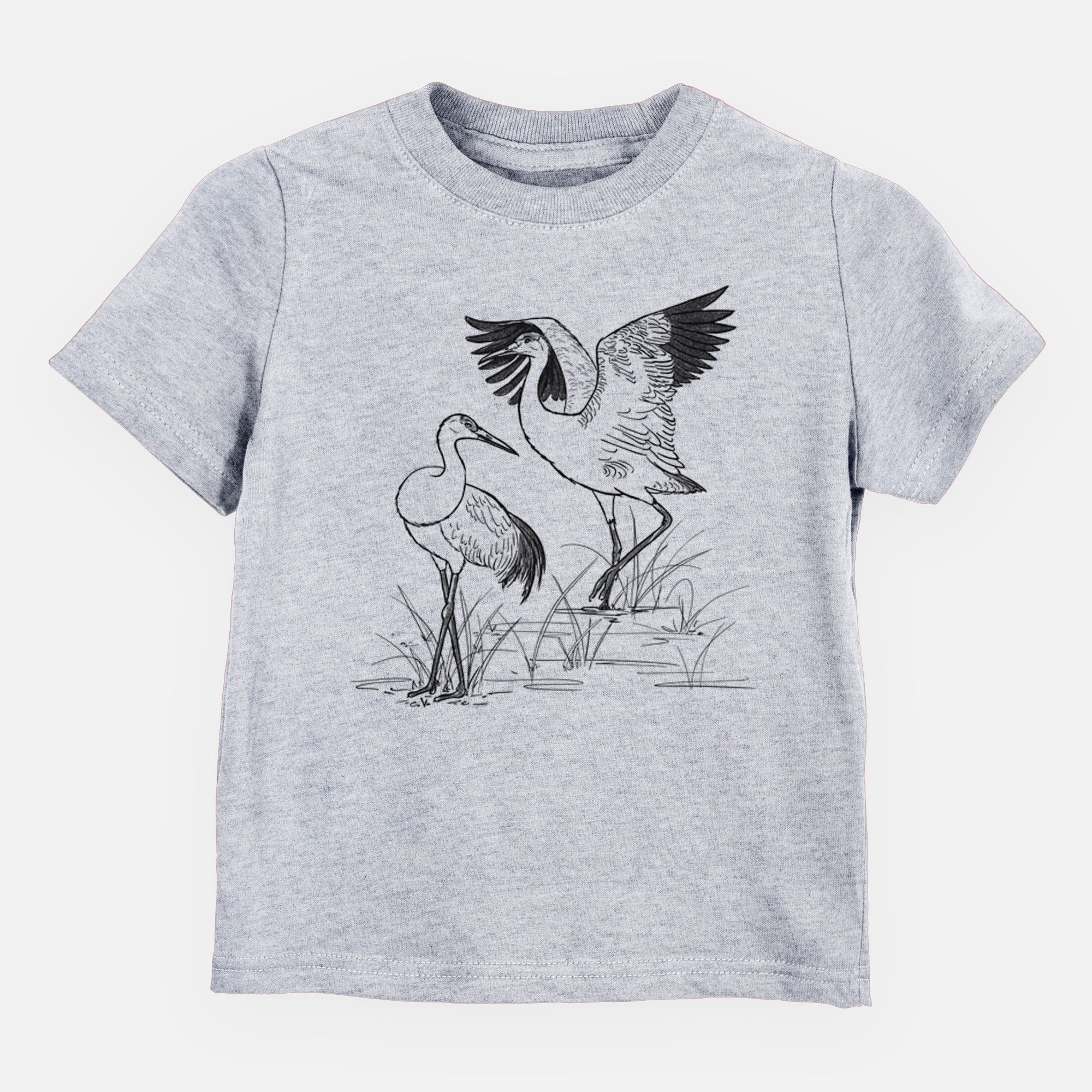 Sandhills Cranes - Grus canadensis - Toddler/Youth Shirt