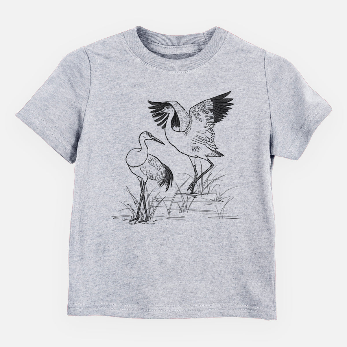 Sandhills Cranes - Grus canadensis - Toddler/Youth Shirt