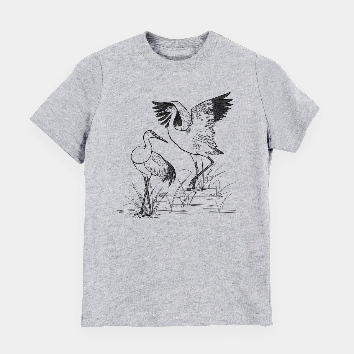 Sandhills Cranes - Grus canadensis - Toddler/Youth Shirt