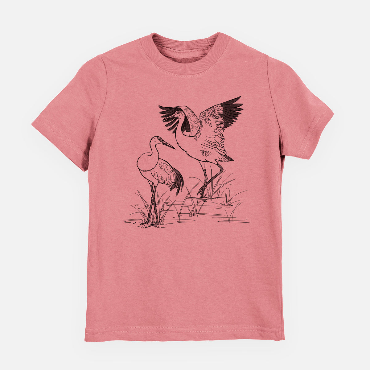 Sandhills Cranes - Grus canadensis - Toddler/Youth Shirt