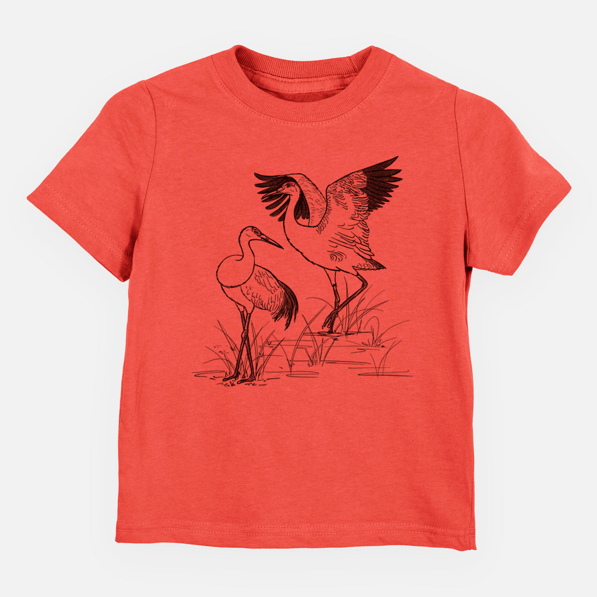 Sandhills Cranes - Grus canadensis - Toddler/Youth Shirt