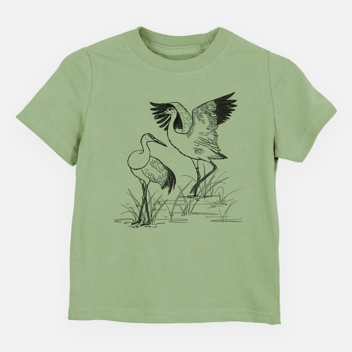 Sandhills Cranes - Grus canadensis - Toddler/Youth Shirt
