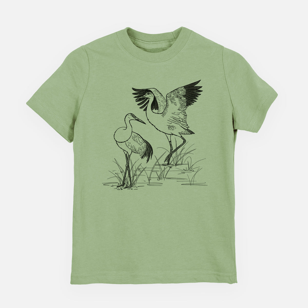 Sandhills Cranes - Grus canadensis - Toddler/Youth Shirt