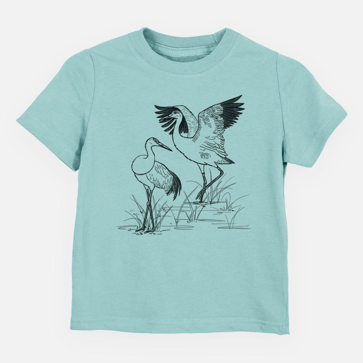Sandhills Cranes - Grus canadensis - Toddler/Youth Shirt