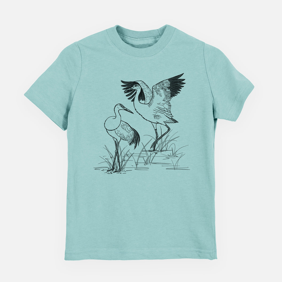 Sandhills Cranes - Grus canadensis - Toddler/Youth Shirt