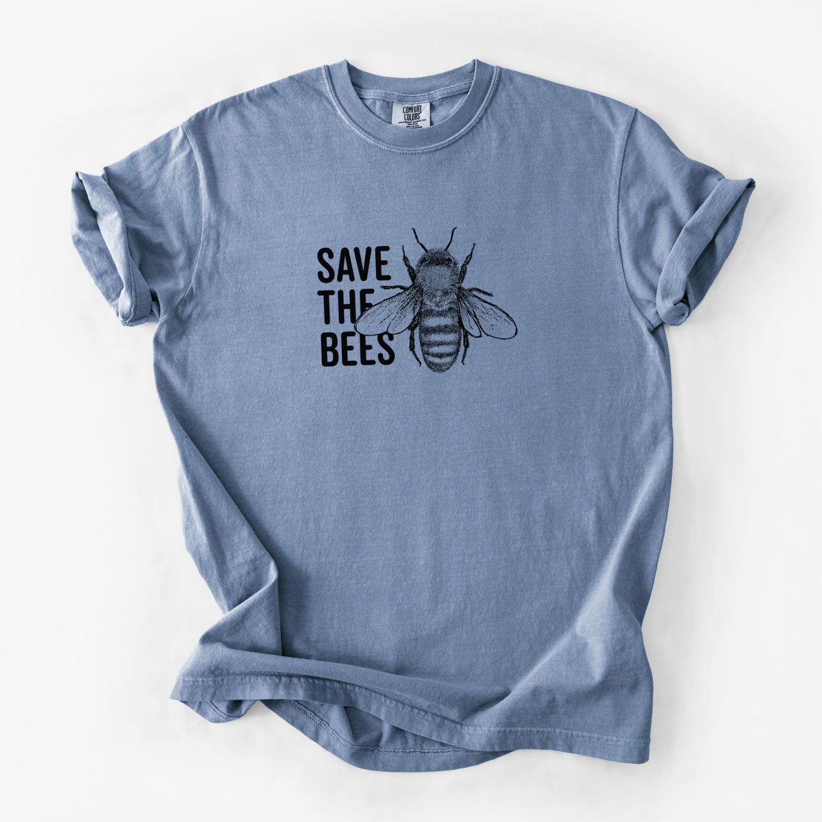 Save the Bees - Unisex Comfort Colors Garment-Dyed Heavyweight T-shirt