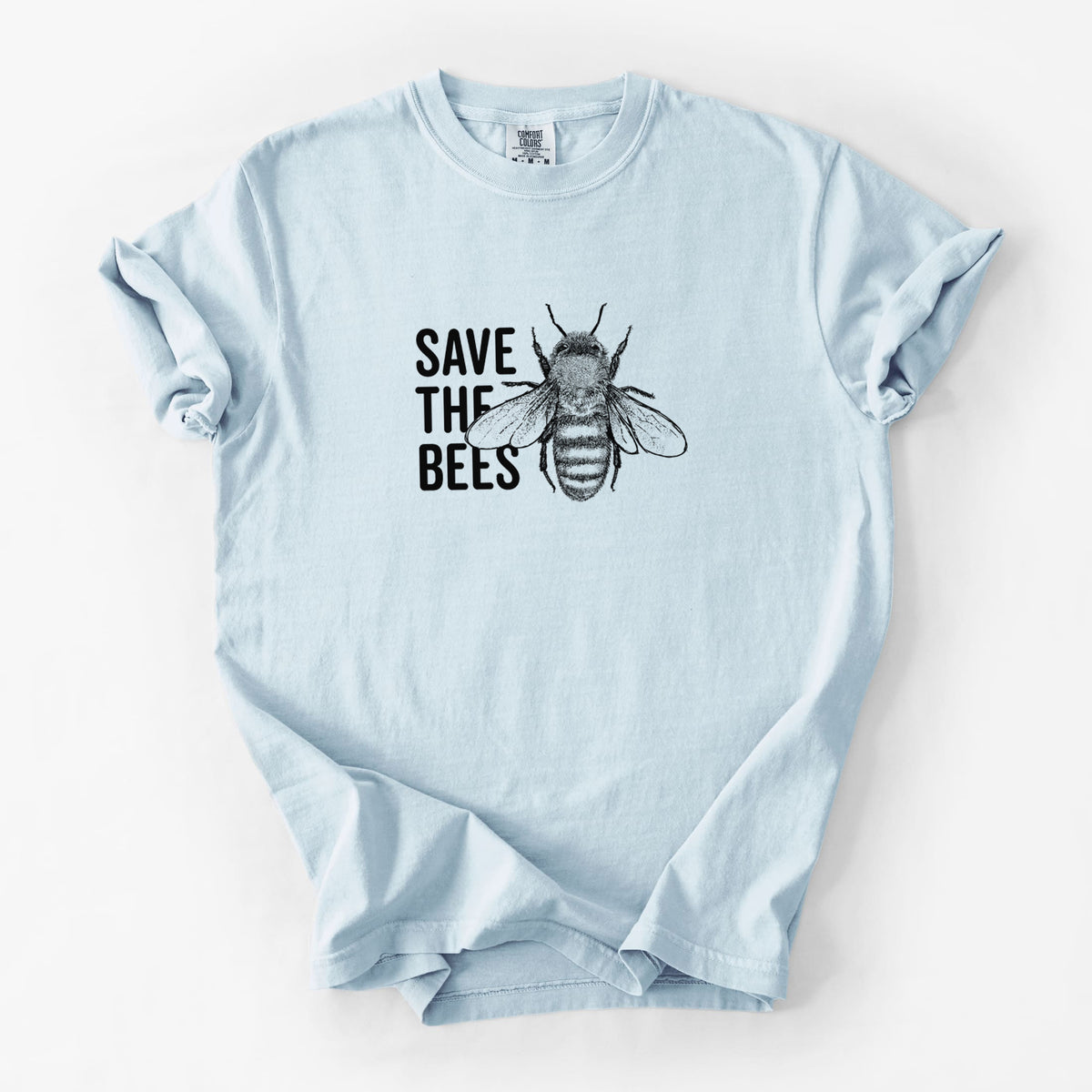 Save the Bees - Unisex Comfort Colors Garment-Dyed Heavyweight T-shirt