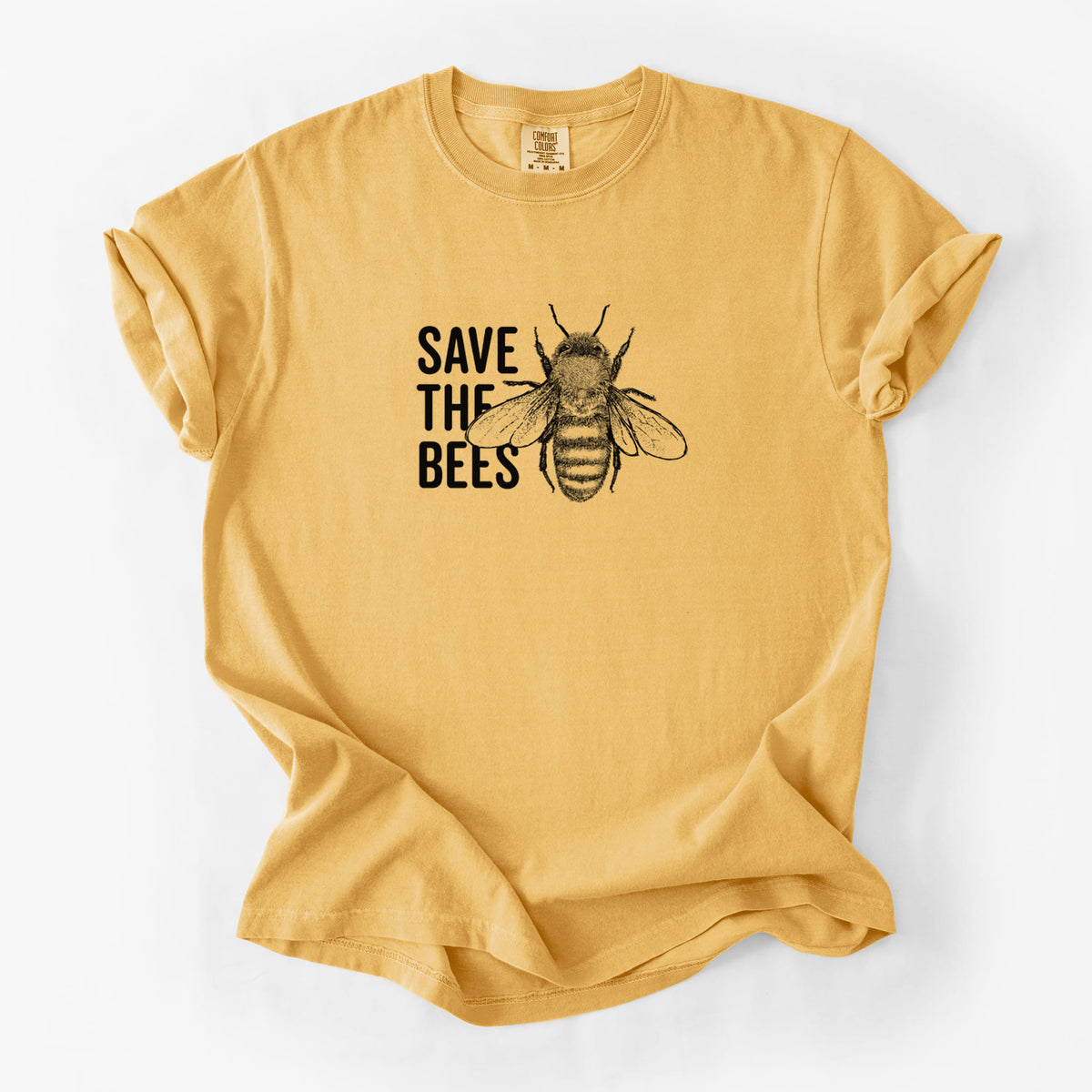 Save the Bees - Unisex Comfort Colors Garment-Dyed Heavyweight T-shirt