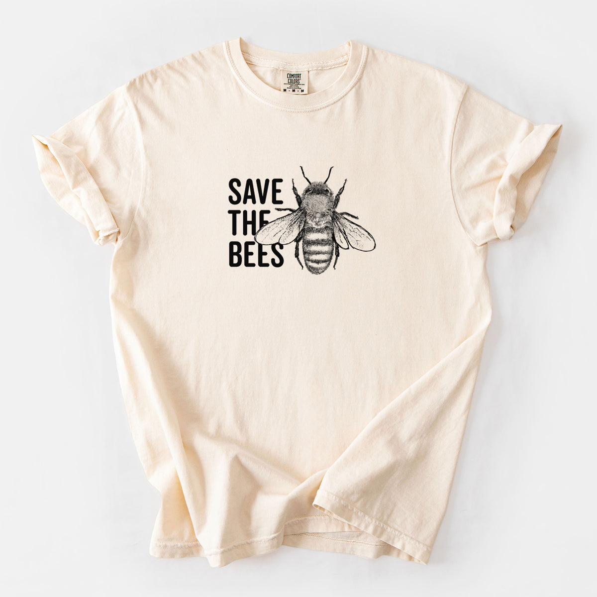 Save the Bees - Unisex Comfort Colors Garment-Dyed Heavyweight T-shirt