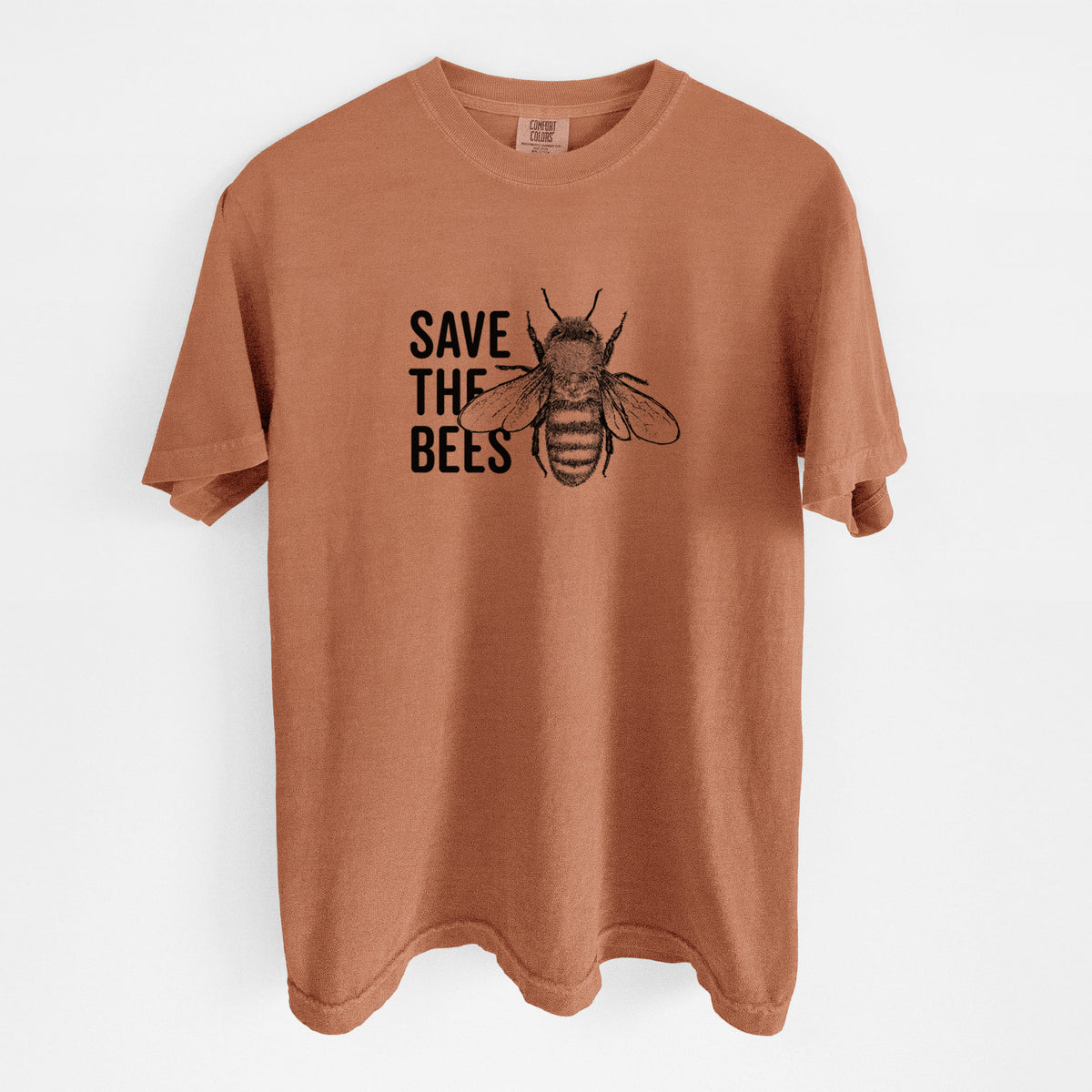 Save the Bees - Unisex Comfort Colors Garment-Dyed Heavyweight T-shirt