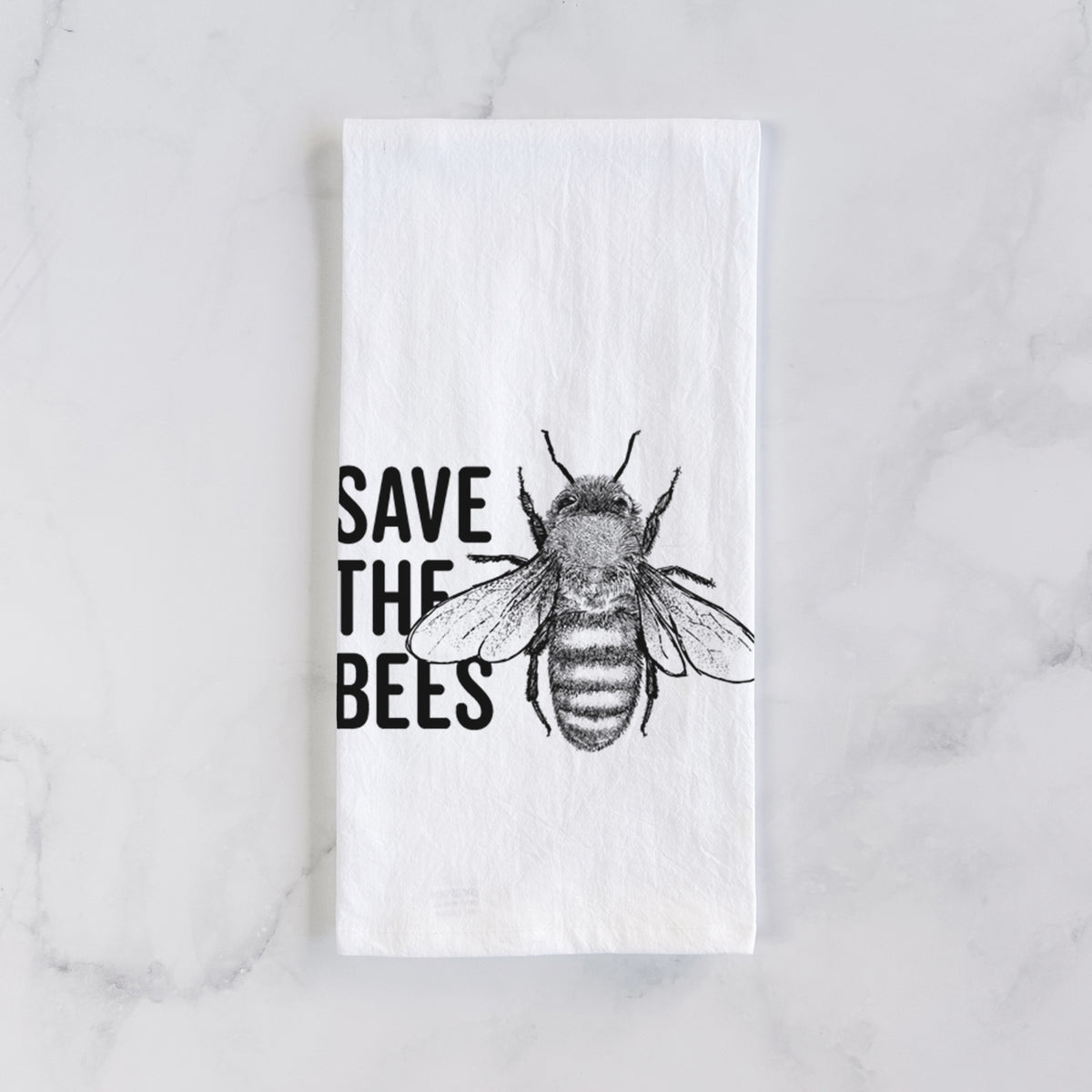 Save the Bees Tea Towel