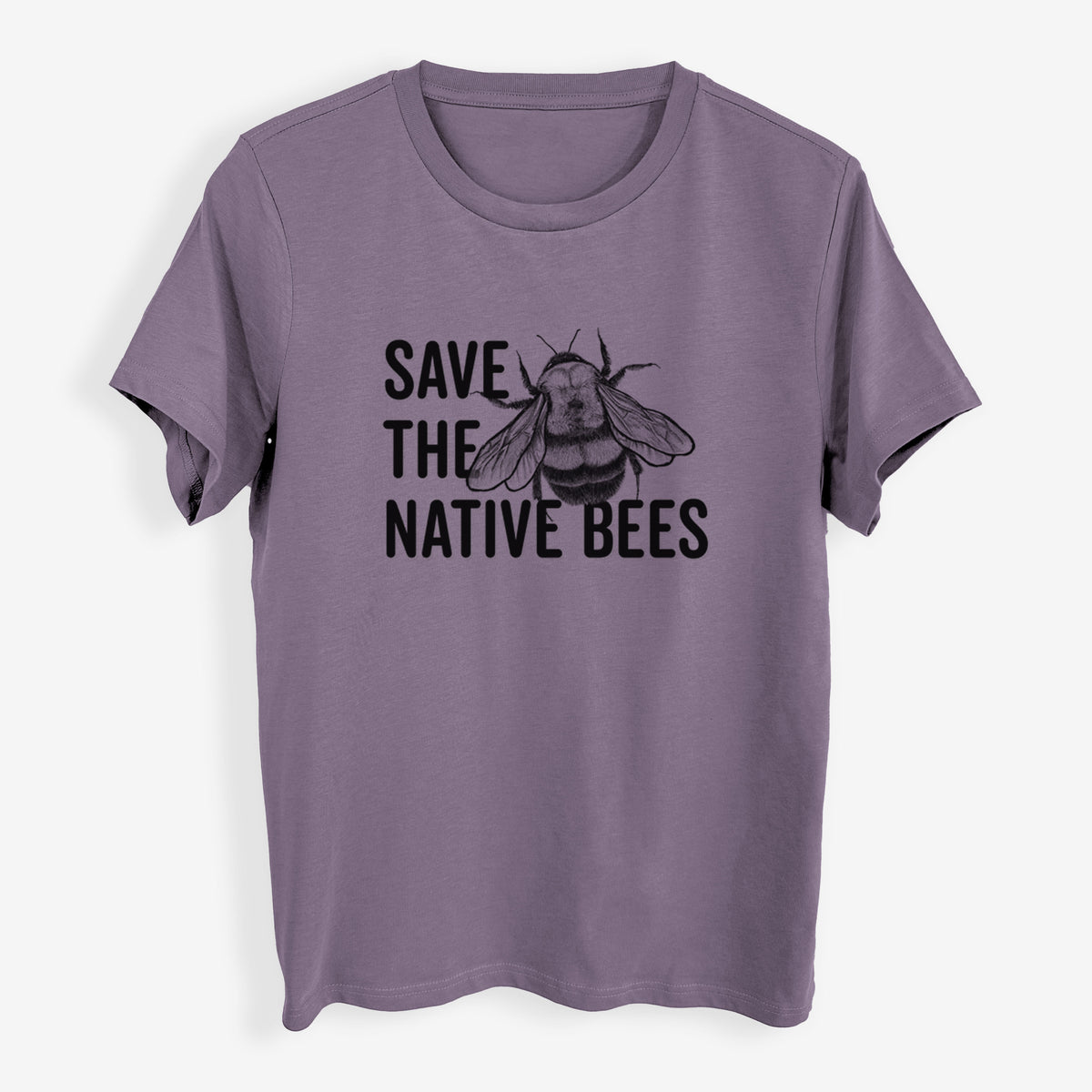 Save the Native Bees - Womens Everyday Maple Tee