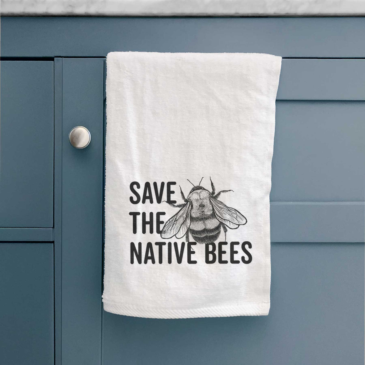 Save the Native Bees Premium Decorative Hand Towel