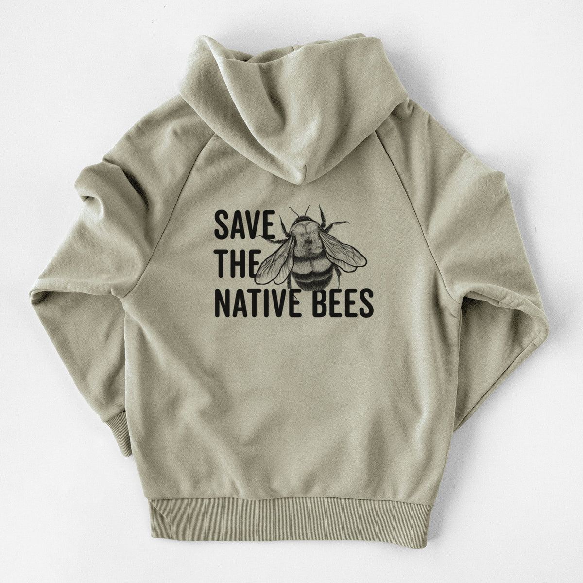Save the Native Bees - UltraLuxe Heavyweight French Terry Hoodie