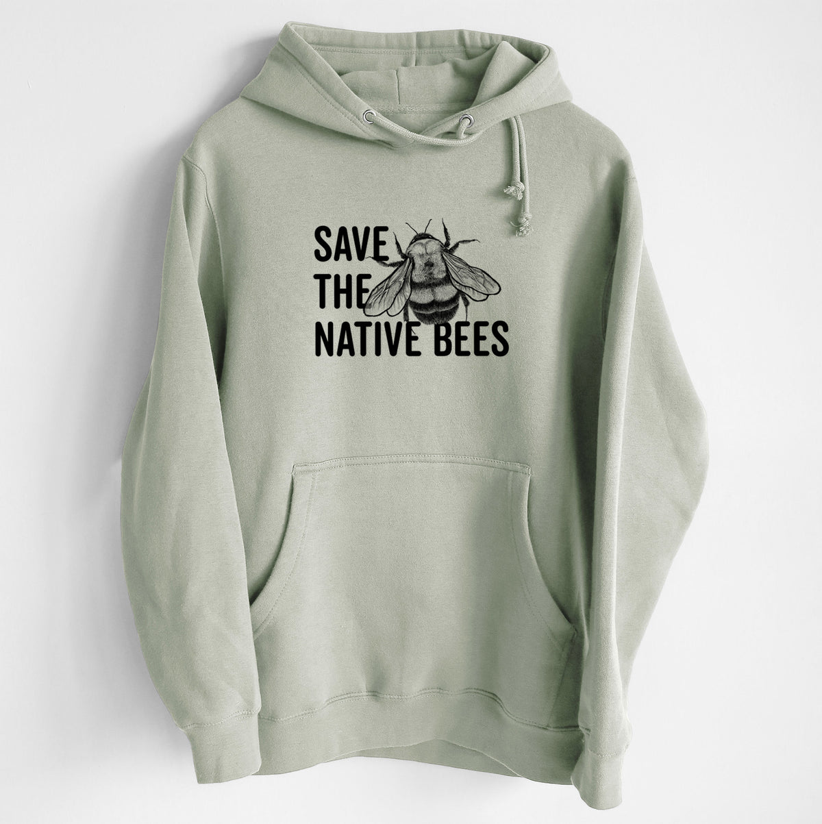 Save the Native Bees - Heavyweight Fleece Hoodie