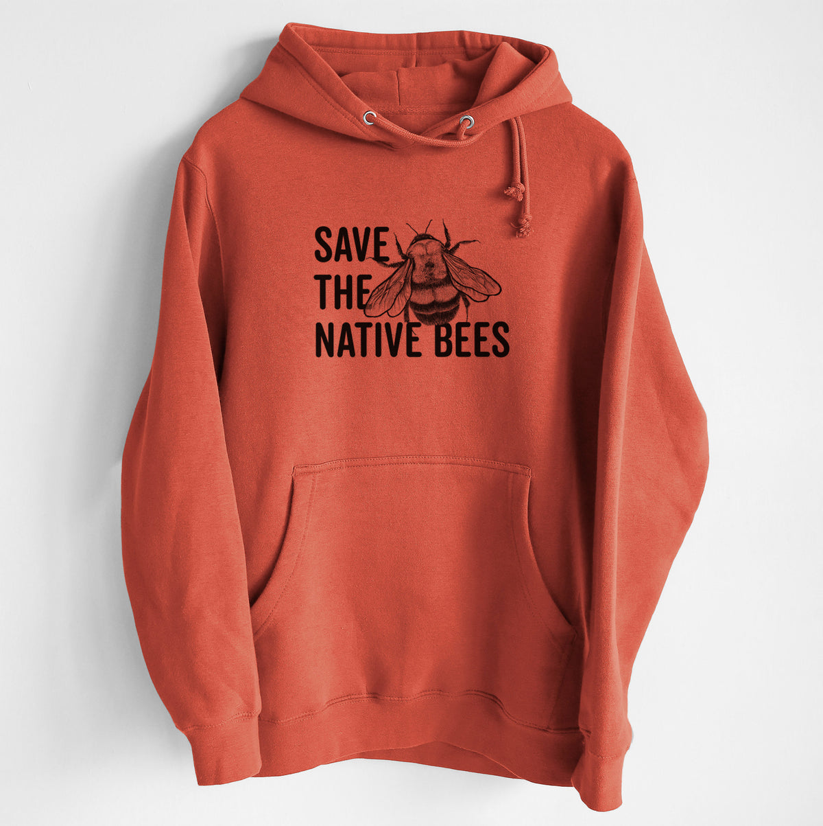 Save the Native Bees - Heavyweight Fleece Hoodie