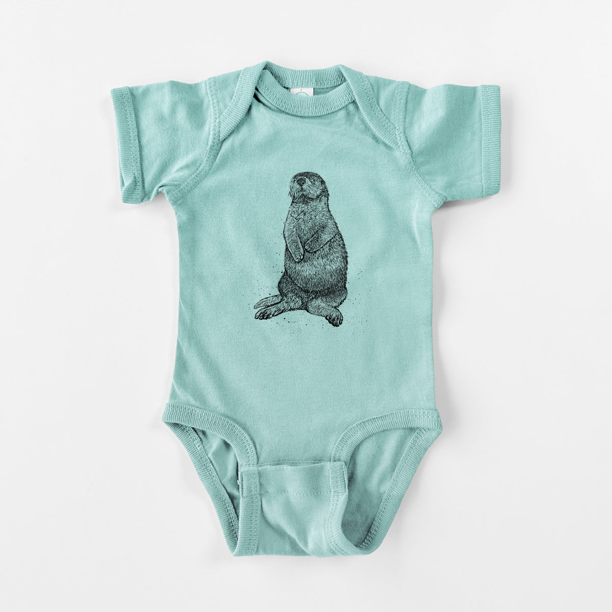 Enhydra lutris - California Sea Otter - Baby Fine Jersey Bodysuit