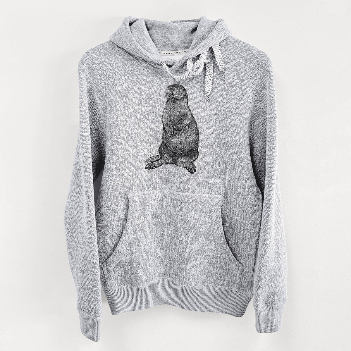 Enhydra lutris - California Sea Otter - Knit Hoodie