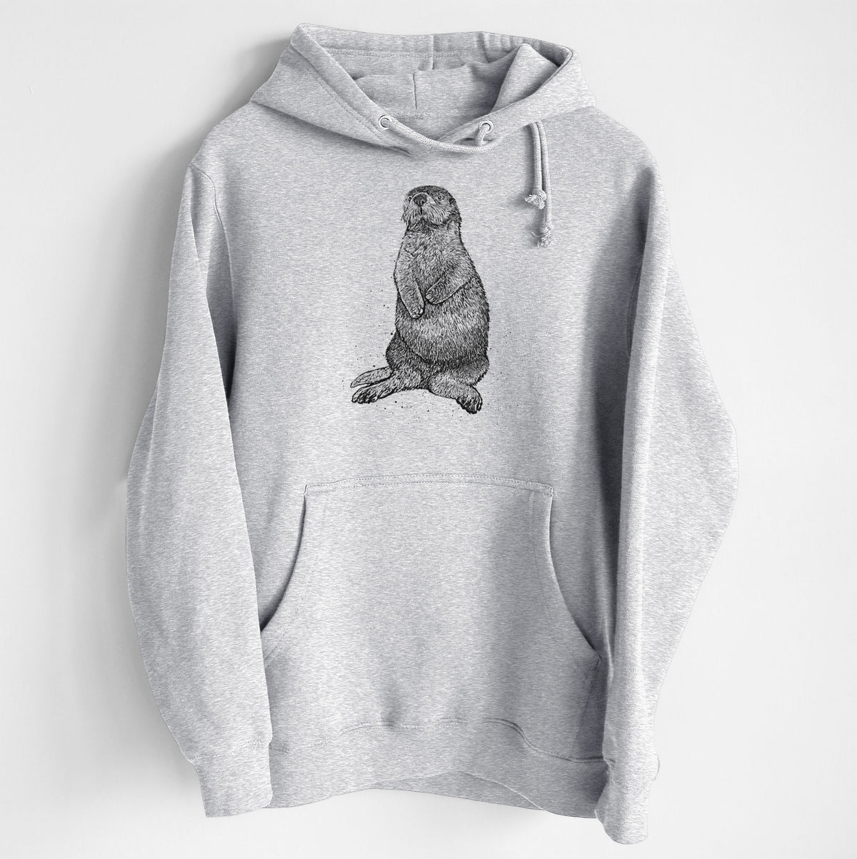 Enhydra lutris - California Sea Otter - Heavyweight Fleece Hoodie