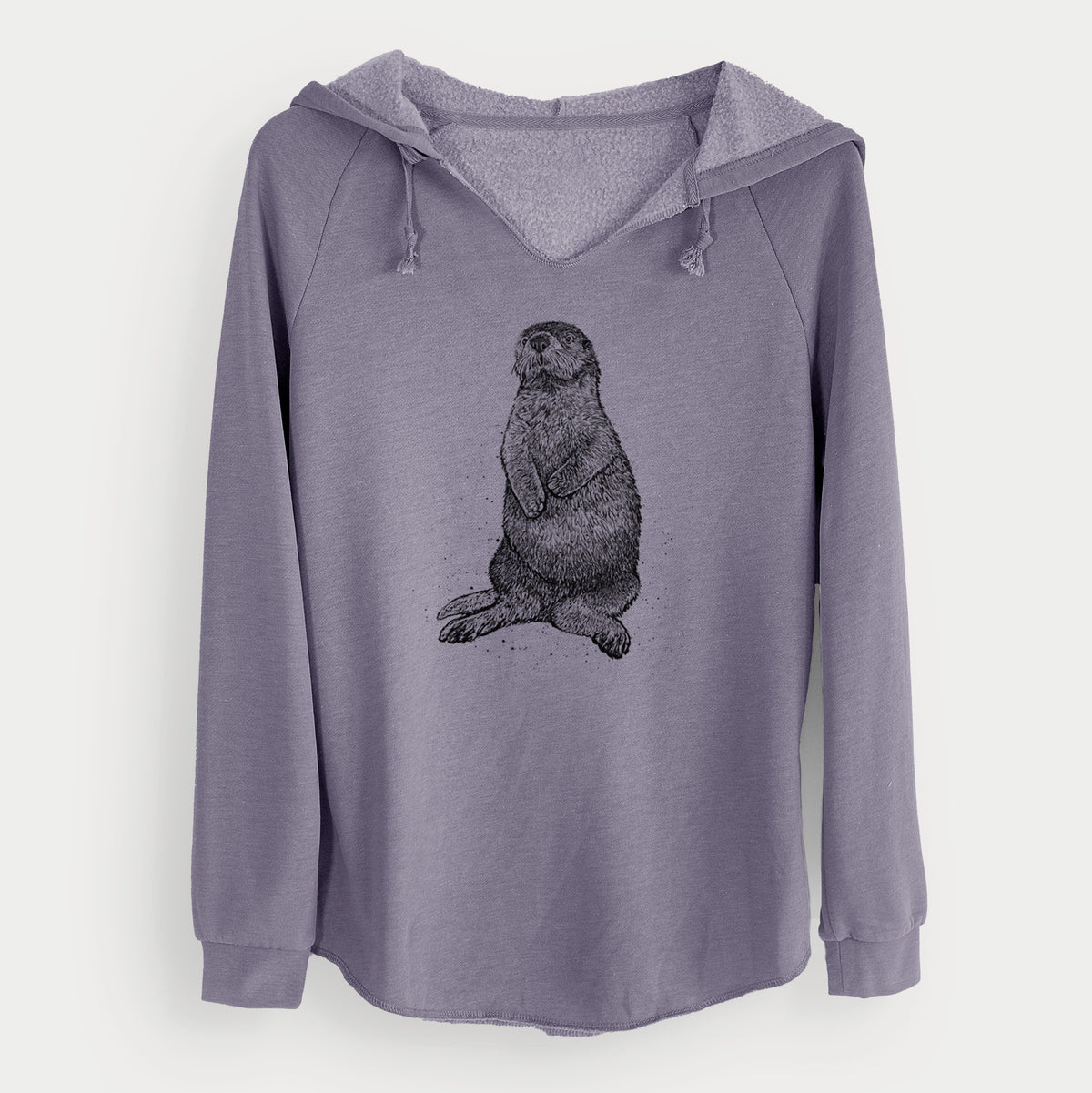 Enhydra lutris - California Sea Otter - Cali Wave Hooded Sweatshirt