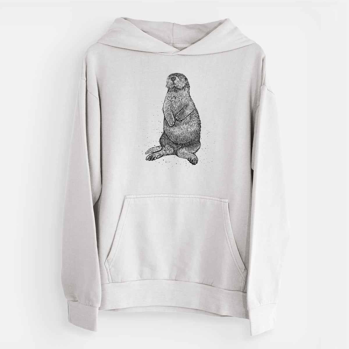 Enhydra lutris - California Sea Otter  - Urban Heavyweight Hoodie