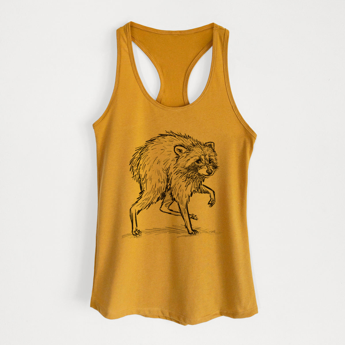 Short-Spine Seattle Raccoon - Women's Racerback Tanktop