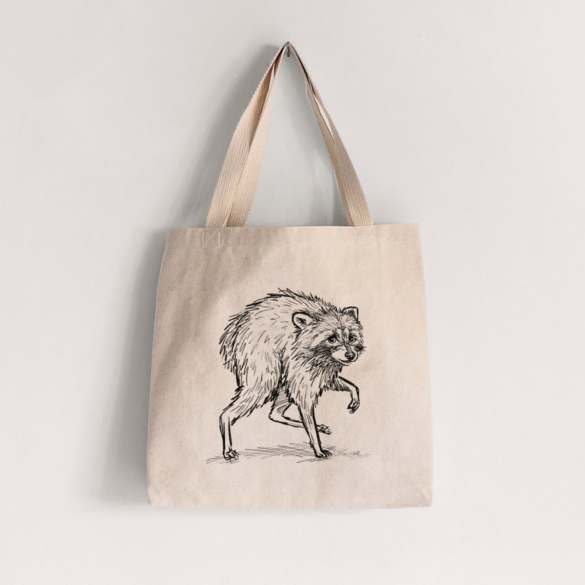 Short-Spine Seattle Raccoon - Tote Bag